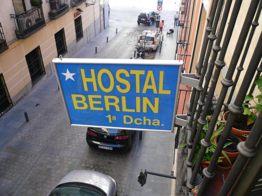 Hostal Berlin マドリード エクステリア 写真